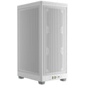 Corsair 2000D Airflow Mini-ITX kabinett mesh hvit forfra