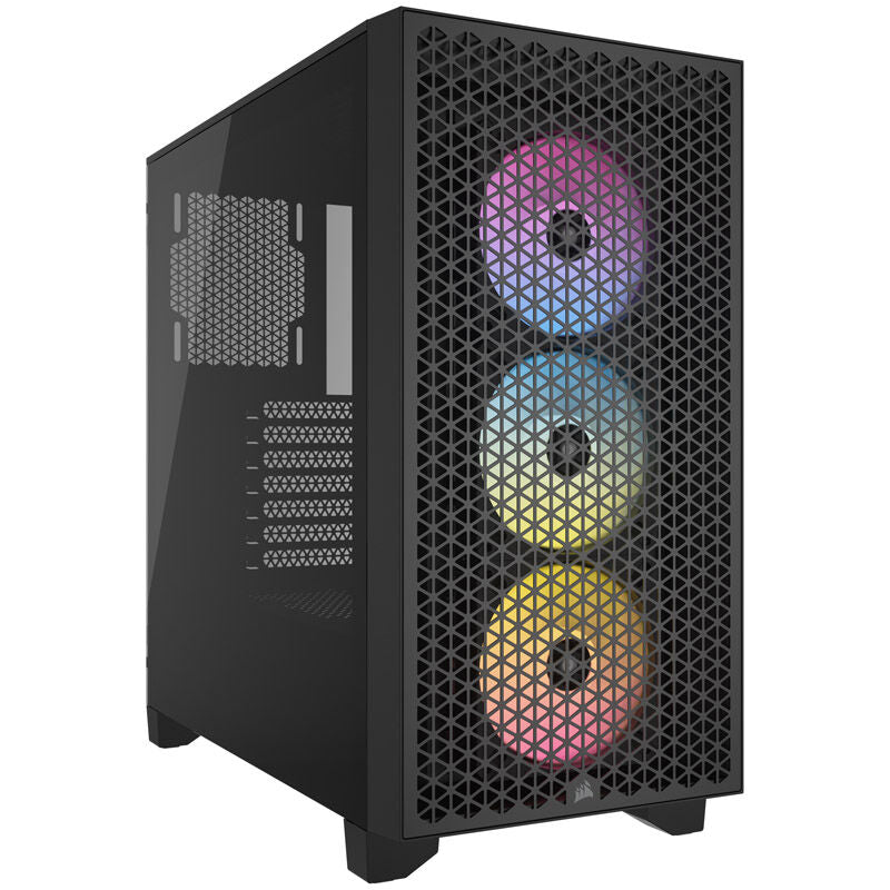 Corsair 3000D Airflow RGB kabinett midtårn svart front