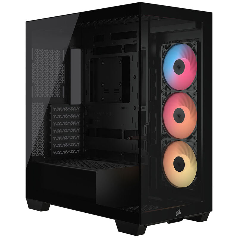 Corsair 3500X RS-R kabinett midtårn E-ATX RGB herdet glass svart forfra