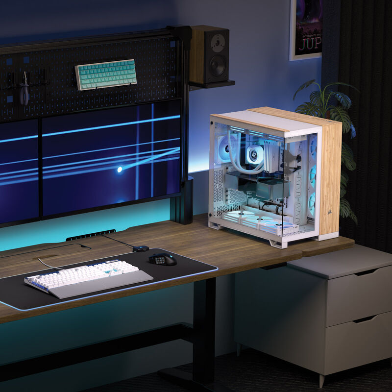 Corsair 6500X kabinett oversikt over hovedkortplass