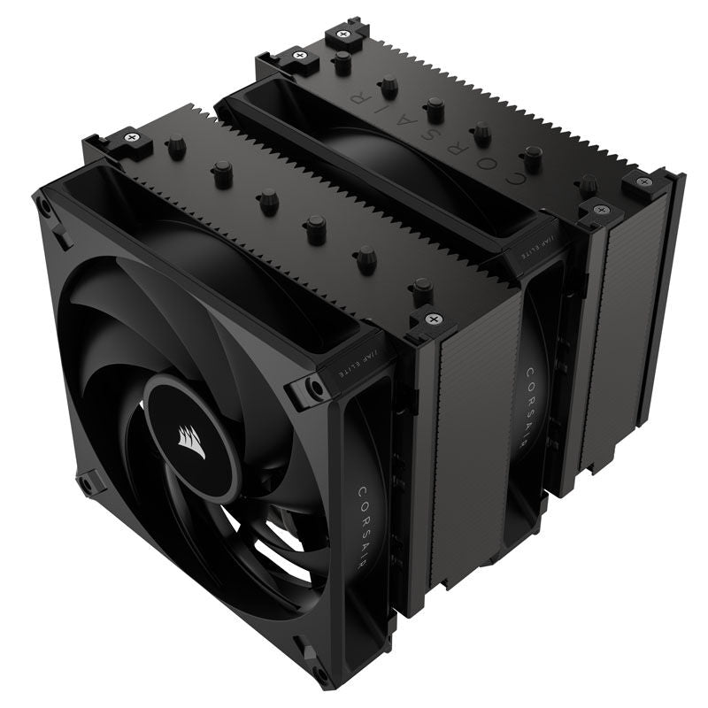 Corsair A115 CPU-kjøler dobbelttårn bakside