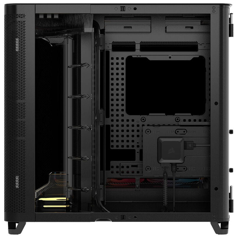 Corsair AIR 5400 LX-R LINK kabinett sidepanel åpent