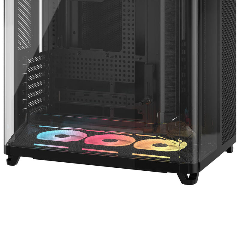 Corsair AIR 5400 LX-R LINK kabinett med front-IO USB Type-C porter