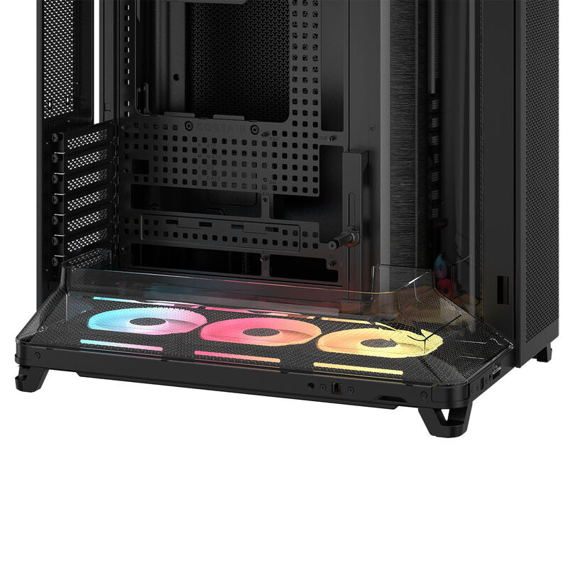 Corsair AIR 5400 LX-R LINK kabinett RGB-vifter detalj