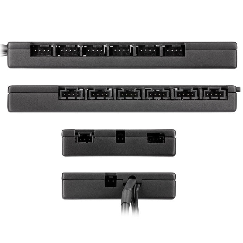 Corsair Commander Core XT RGB LED-kontroller med tilkoblede kabler