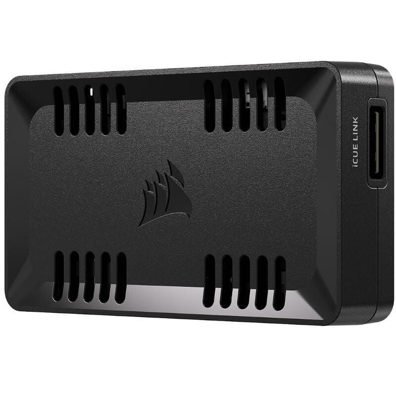 Corsair Commander Duo ARGB viftestyring iCUE LINK svart bakside