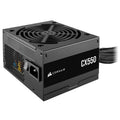 Corsair CX550 strømforsyning 550 W 80 PLUS Bronze svart forfra