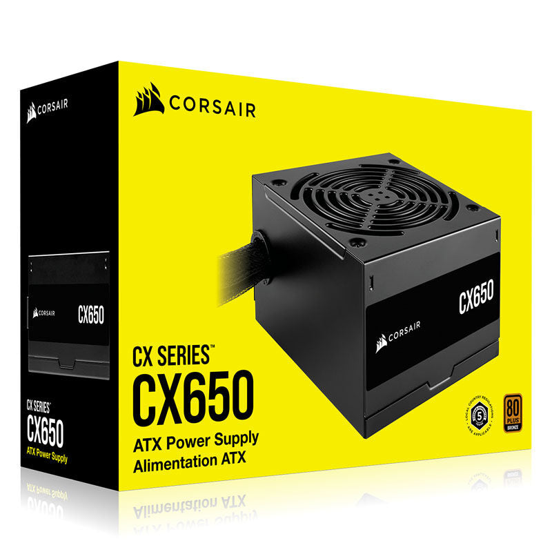 Oversikt over Corsair CX650 strømforsyning design