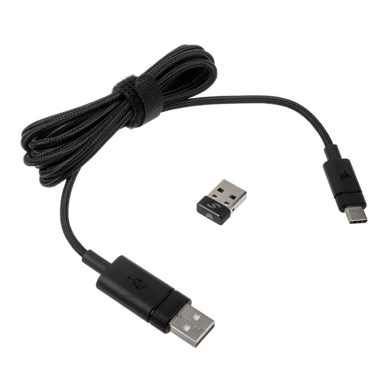 Corsair Dark Core RGB PRO trådløs gamingmus med utbyttbare sidepaneler