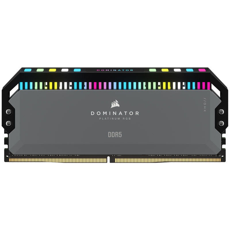 RGB-belysning på Corsair Dominator Platinum RGB DDR5-6000 CL30 RAM 64 GB EXPO