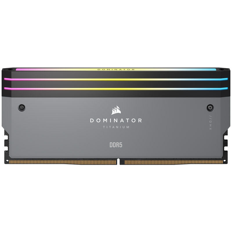 Detaljbilde av Corsair Dominator Titanium DDR5-6000 CL30 RGB RAM 64 GB grå