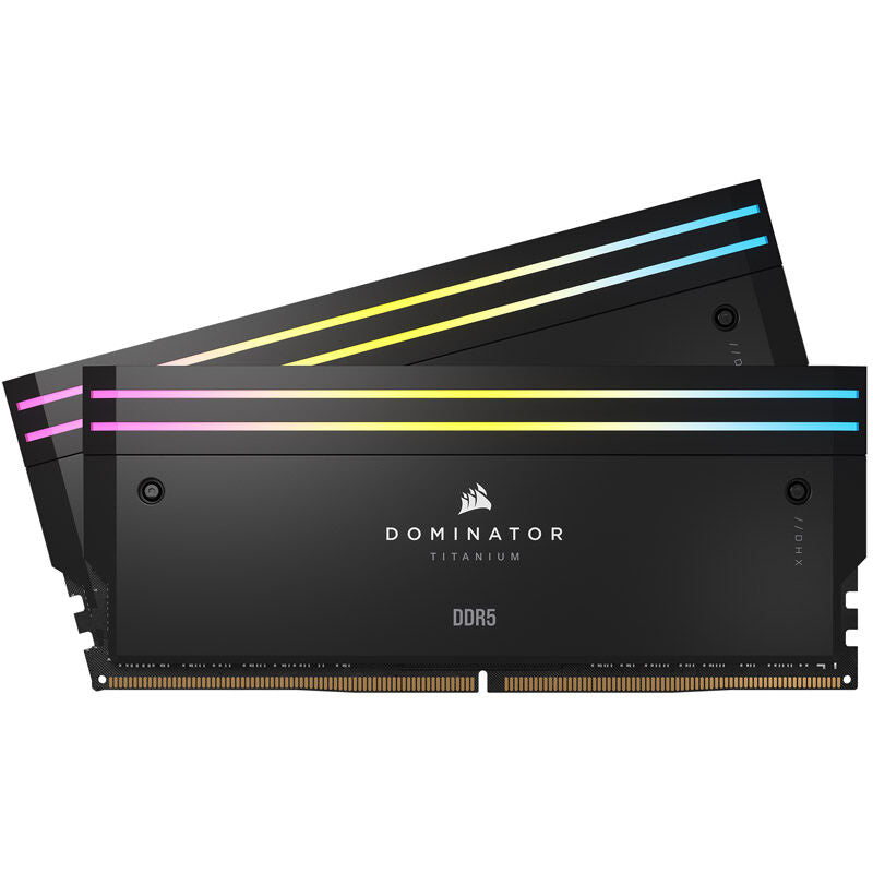 Corsair Dominator Titanium DDR5-7200 CL34 RAM 32 GB svart bakside