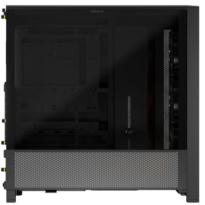 Corsair Frame 4000D RS ARGB kabinett montert i PC-oppsett
