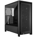 Corsair Frame 4000D RS kabinett midtårn E-ATX herdet glass svart forfra