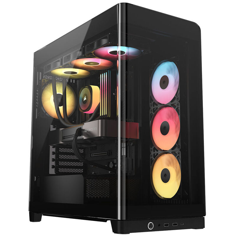 Corsair FRAME 4500X RS-R ARGB kabinett bakside