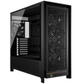 Corsair Frame 5000D kabinett midtårn E-ATX herdet glass svart forfra