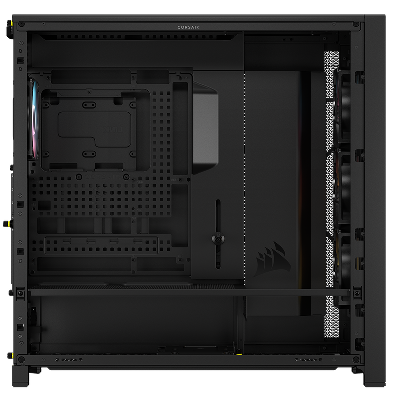Nærbilde av Corsair Frame 5000D RS ARGB kabinett ARGB-vifte