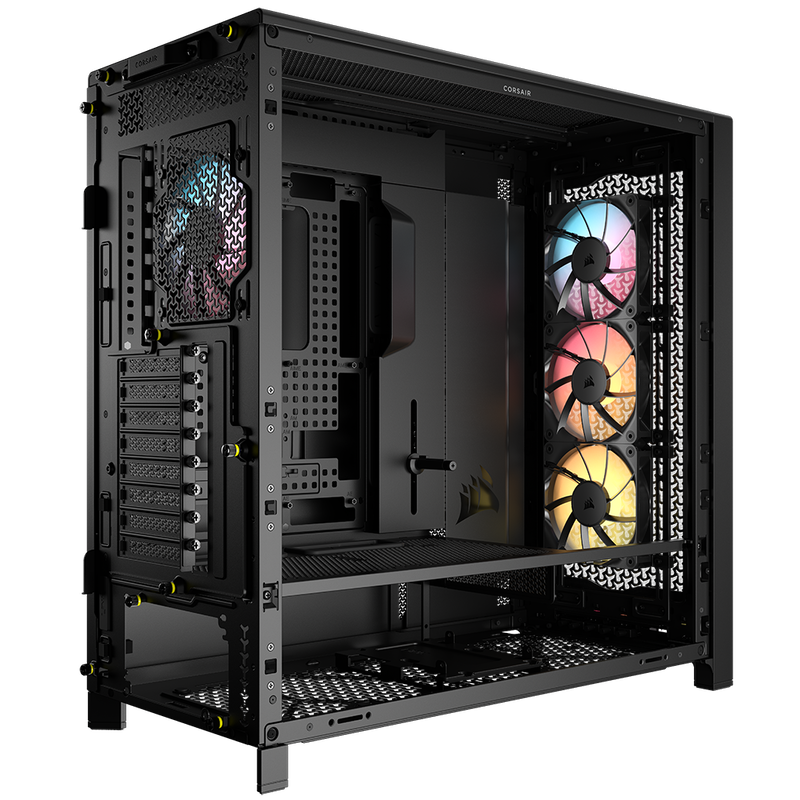 Corsair Frame 5000D RS ARGB kabinett bakside