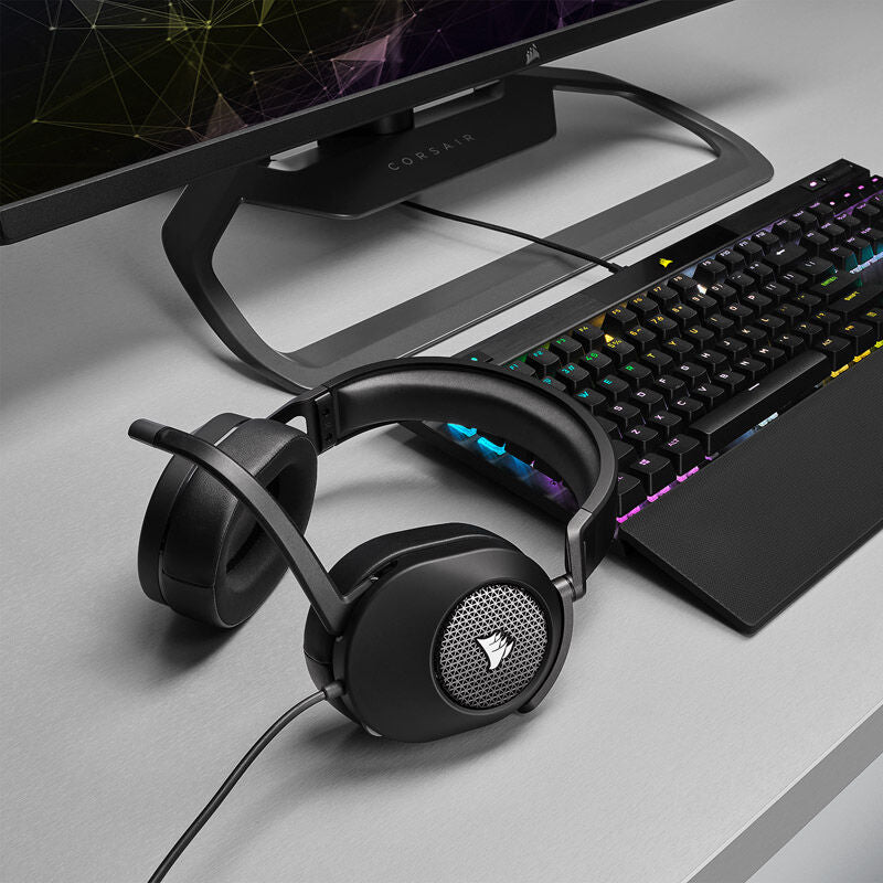 Corsair HS65 Surround gamingheadset 7.1 50 mm svart - Corsair