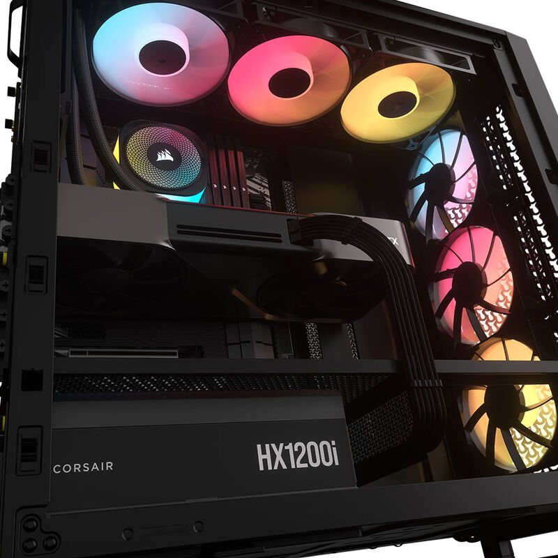Corsair HX1200i strømforsyning design detalj