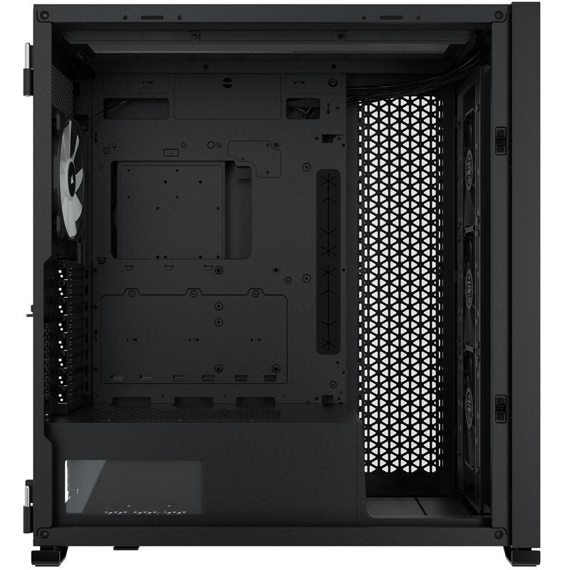 Corsair iCUE 7000X RGB fulltårn E-ATX herdet glass svart intern layout