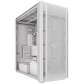 Corsair iCUE 9000D RGB Airflow fulltårn kabinett hvit E-ATX forfra