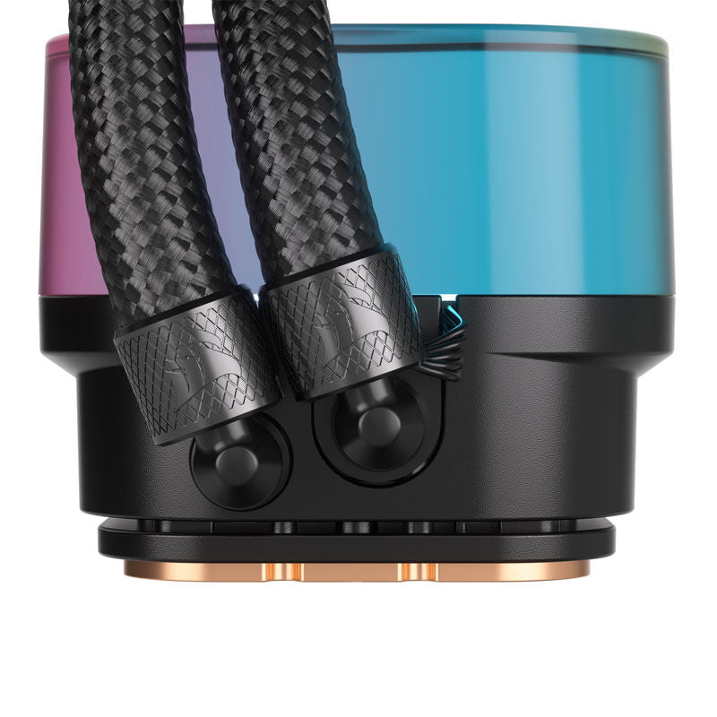 Corsair iCUE LINK H100i RGB AIO vannkjøling 240 mm svart med RGB-belysning
