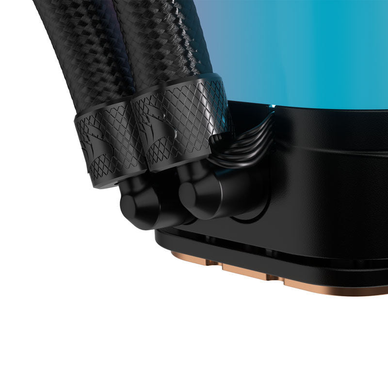 Corsair iCUE LINK H100i RGB AIO vannkjøling 240 mm svart slanger