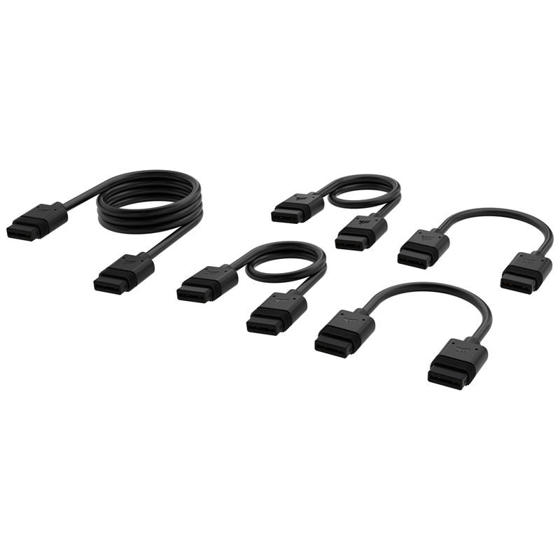 Corsair iCUE LINK kabelsett inkl. kontakter svart forfra