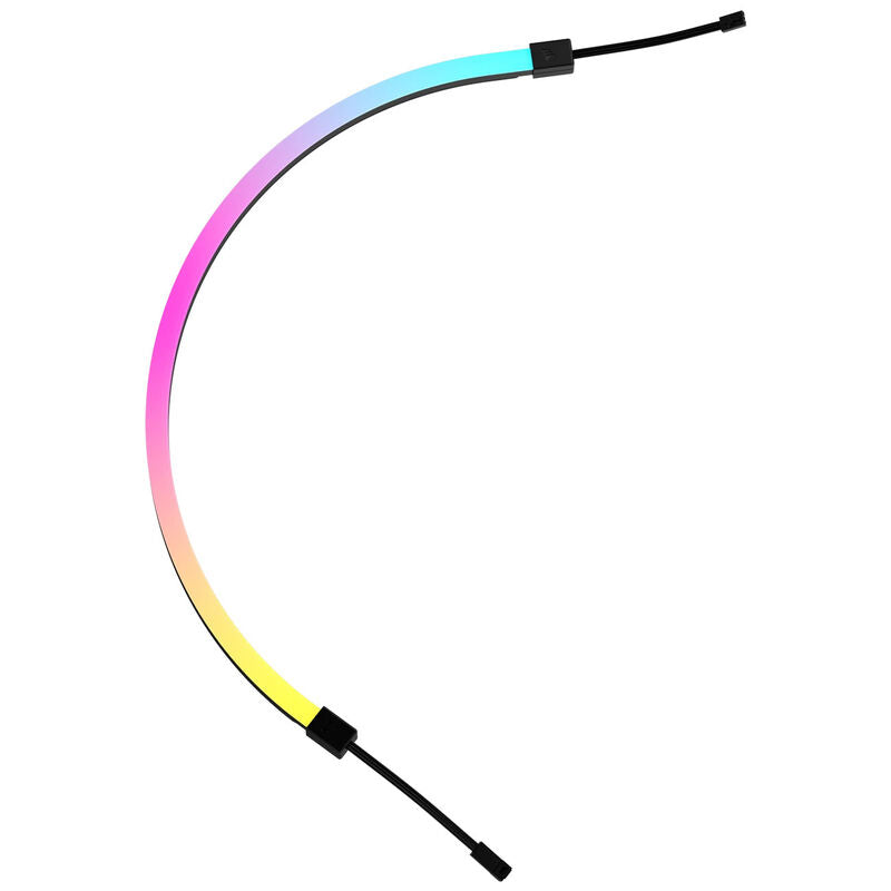 Detalj av Corsair iCUE LINK LS350 Aurora RGB LED-strips