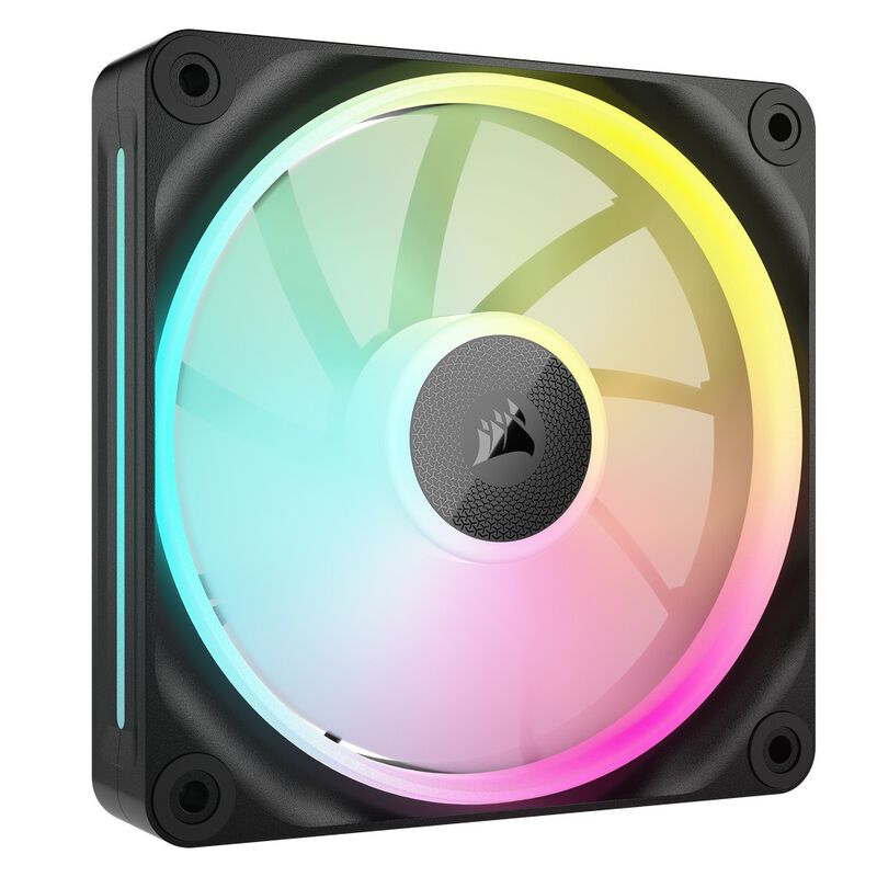 Corsair iCUE Link LX120 RGB PWM vifte 120 mm svart forfra