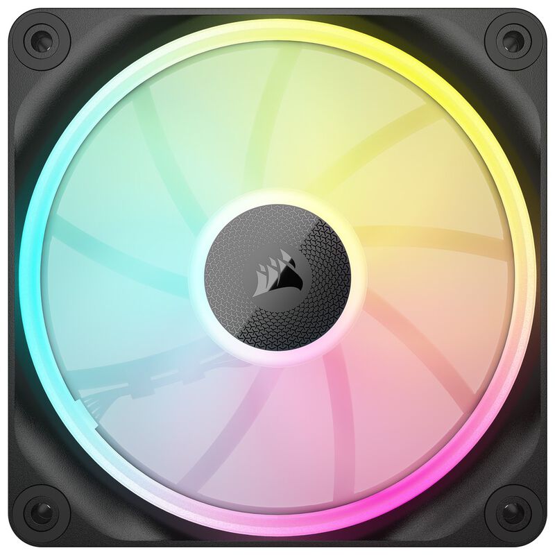 Corsair iCUE Link LX140 RGB PWM vifte 140 mm svart bakside