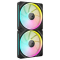 Corsair iCUE Link LX140 RGB PWM vifte 2-pack forfra