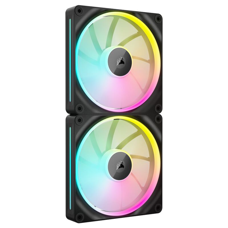 Corsair iCUE Link LX140 RGB PWM vifte 2-pack forfra