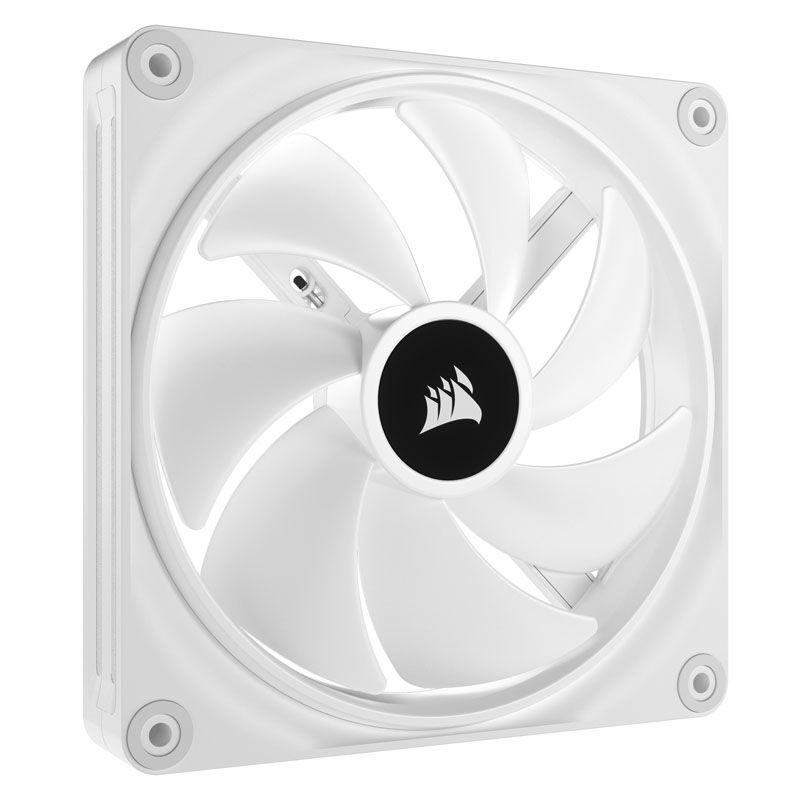 Detaljbilde av Corsair iCUE LINK QX140 RGB vifte 140 mm PWM 2-pakning svart