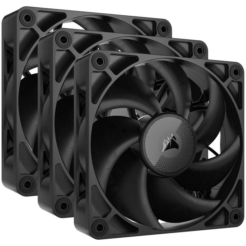 Corsair iCUE LINK RX120 MAX PWM vifte 120 mm svart forfra