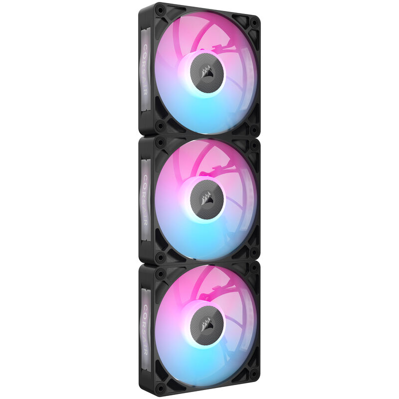 Corsair iCUE LINK RX120 MAX RGB PWM vifte 3-pack bakside