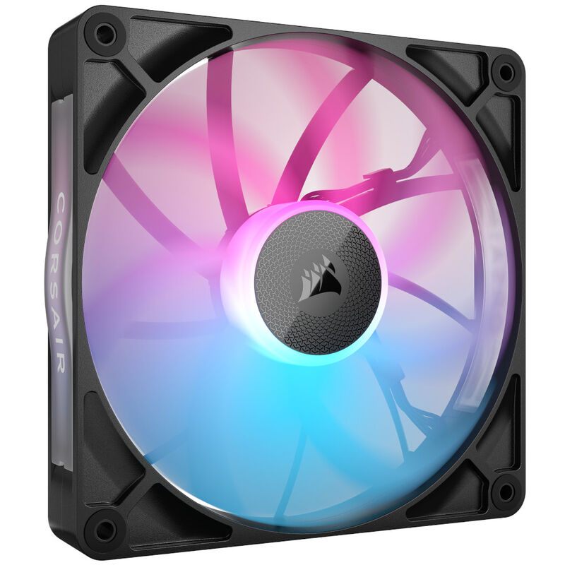 Corsair iCUE LINK RX140 RGB PWM vifte 140 mm hvit forfra