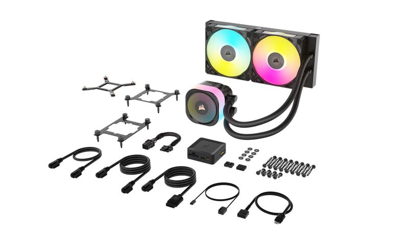 Corsair iCUE LINK Titan 240 RX RGB AIO vannkjøling 240 mm - Corsair