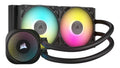 Corsair iCUE LINK Titan 240 RX RGB AIO vannkjøling forfra