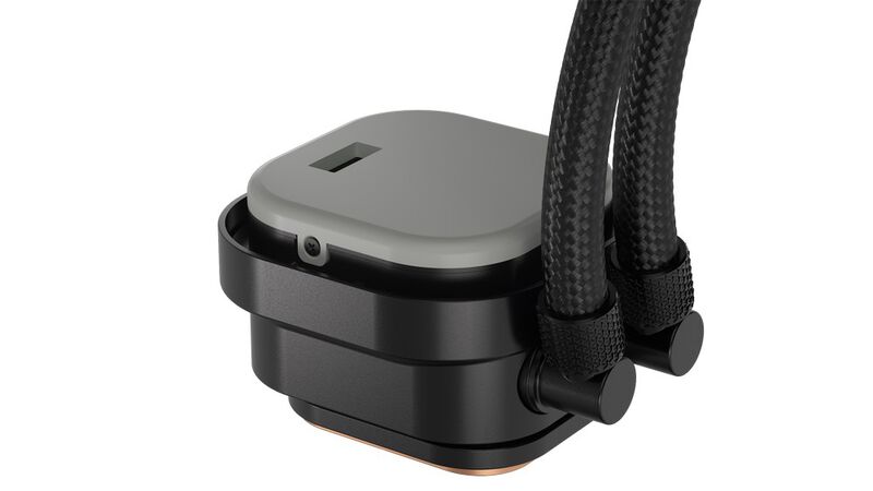 RGB-lys effekter på Corsair iCUE LINK Titan 280 RX RGB AIO pumpe
