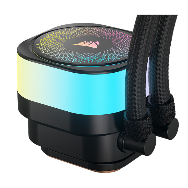 Corsair iCUE LINK Titan 420 RX RGB AIO montert i PC