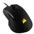 Corsair Ironclaw RGB gamingmus kablet svart 18000 DPI forfra
