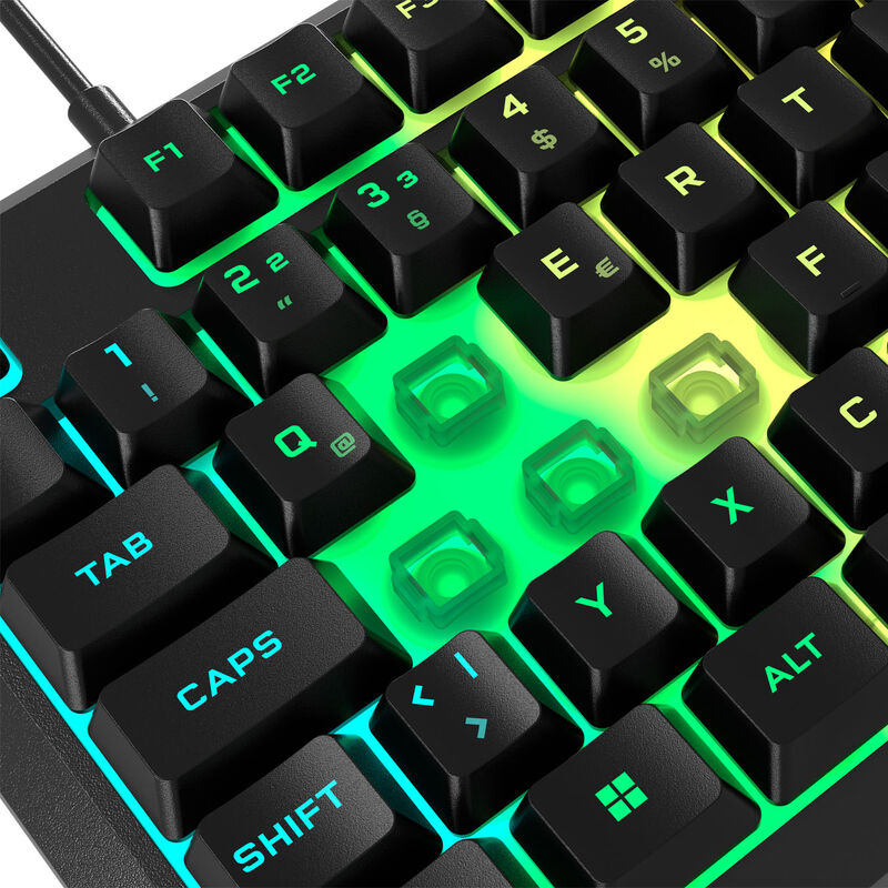 Corsair K55 Core RGB gamingtastatur multimedietaster