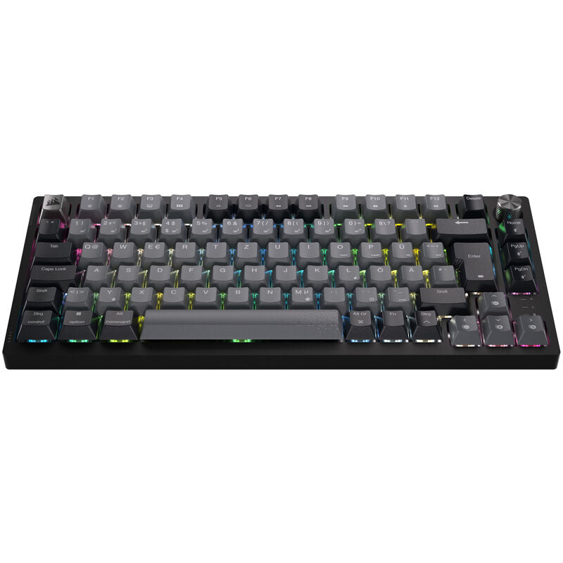 Corsair K65 Plus Wireless TKL gamingtastatur 75% MLX Fusion svart bakside