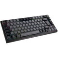 Corsair K65 Plus Wireless TKL gamingtastatur 75% MLX Fusion svart forfra