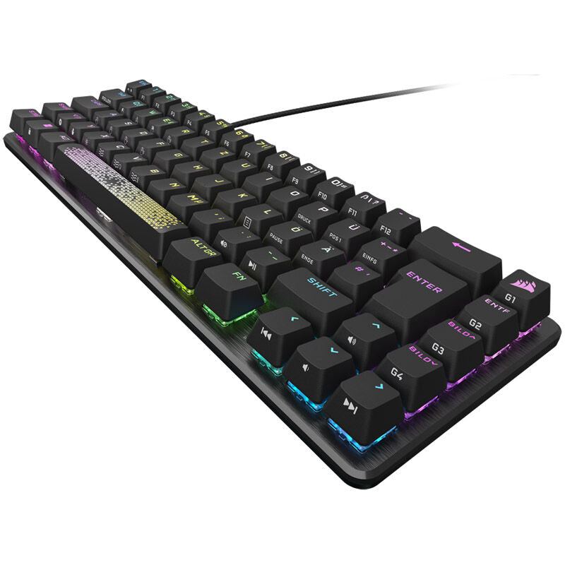 Detaljbilde av Corsair K65 PRO Mini RGB gamingtastatur 65% taster