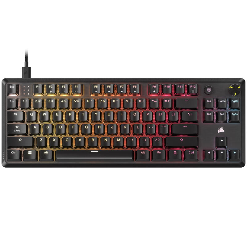 Corsair K70 Core TKL gamingtastatur RGB MLX Red V2 kablet bakside