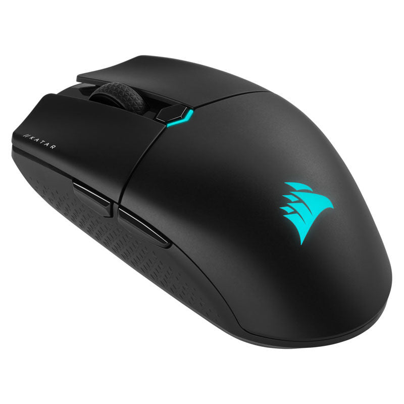 Corsair Katar Elite Wireless trådløs gamingmus forfra