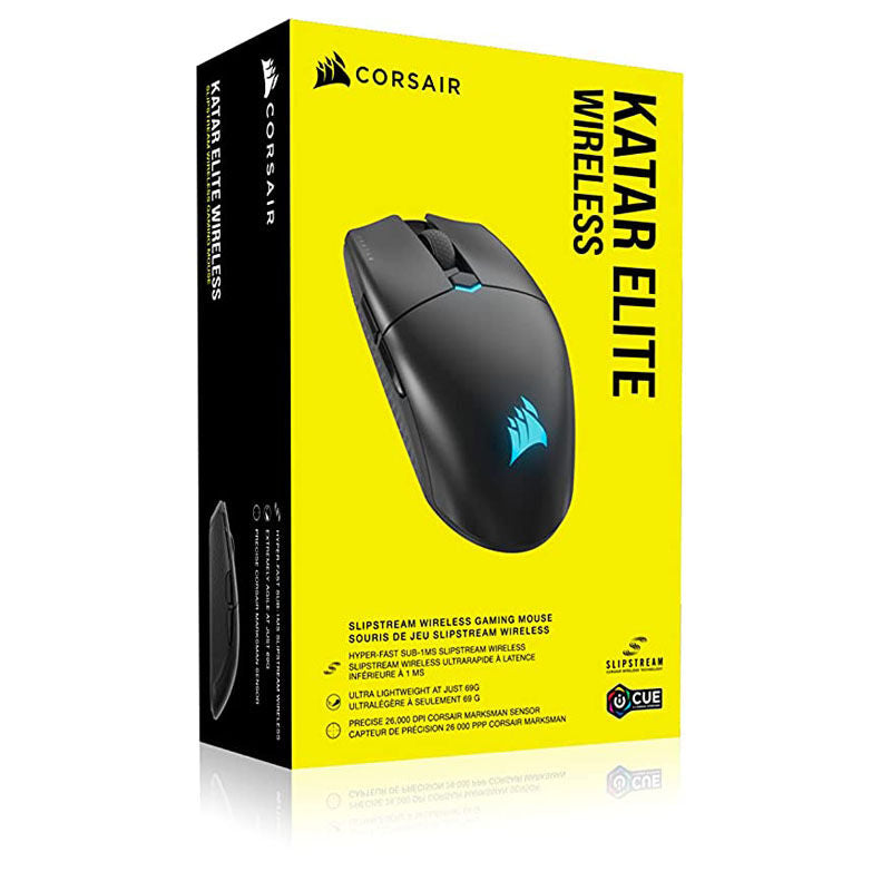 Corsair Katar Elite Wireless trådløs gamingmus med RGB-belysning
